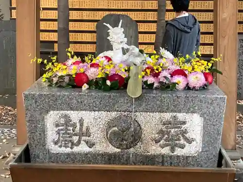 田無神社の手水舎