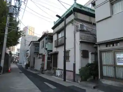 佃天台地蔵尊の周辺