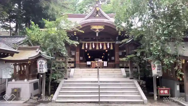 子安神社の本殿・本堂