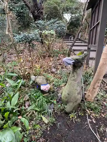 江島神社の狛犬