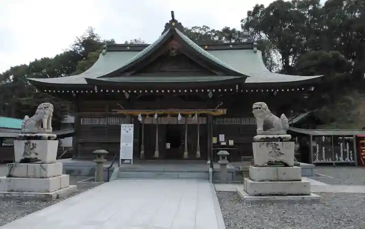 岡田神社の本殿・本堂