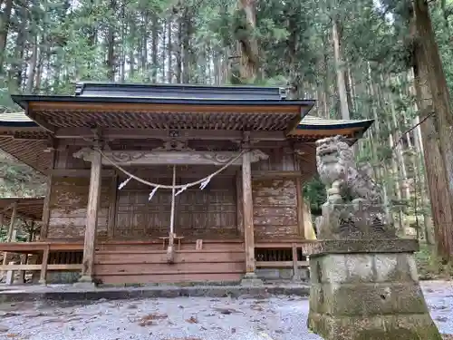 賀蘇山神社の本殿・本堂