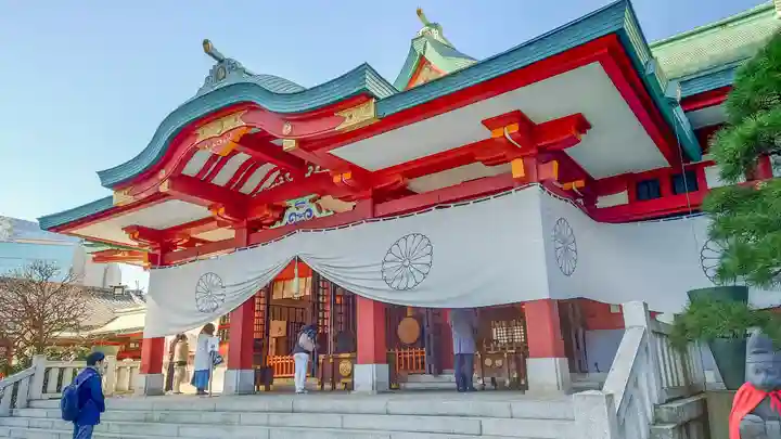 日枝神社の本殿・本堂