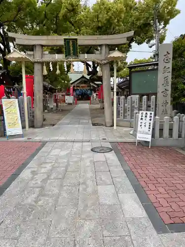 志紀長吉神社の鳥居