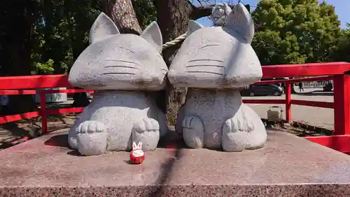 箭弓稲荷神社の狛犬