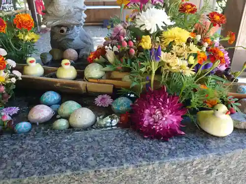 滑川神社 - 仕事と子どもの守り神の手水