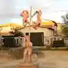 上里菅原神社の狛犬