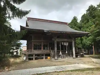 秋田諏訪宮の本殿・本堂