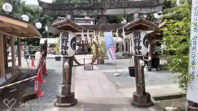 川越熊野神社の鳥居