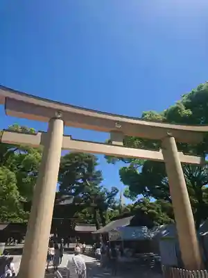 明治神宮の鳥居