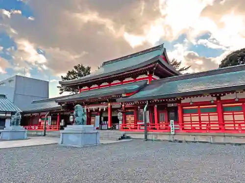 五社神社　諏訪神社の本殿