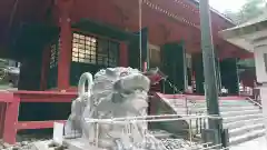 日光二荒山神社の狛犬