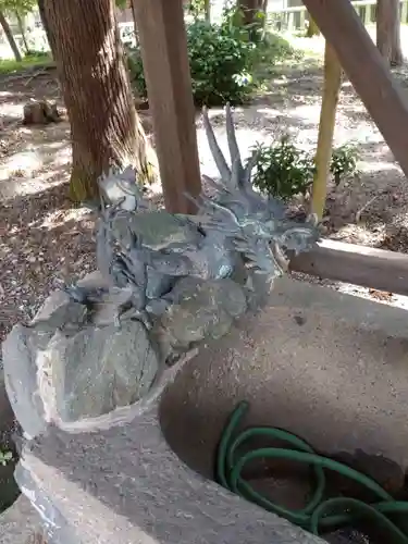 宇和宮神社の手水舎