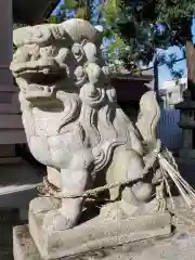 松山神社の狛犬