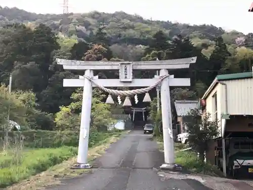 久理陀神社の鳥居