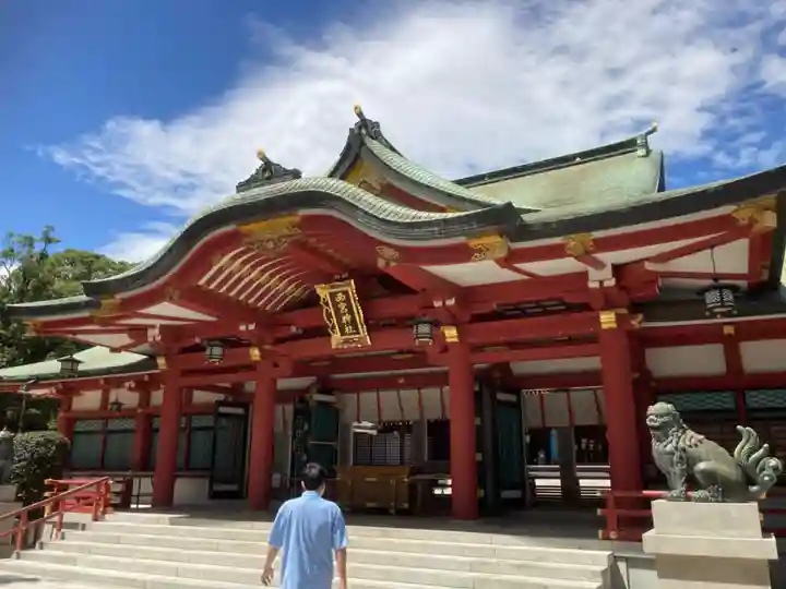 西宮神社の本殿・本堂