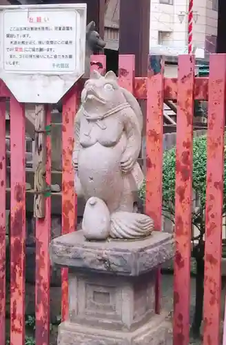 柳森神社の狛犬