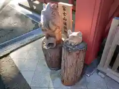 富士山東口本宮 冨士浅間神社の狛犬