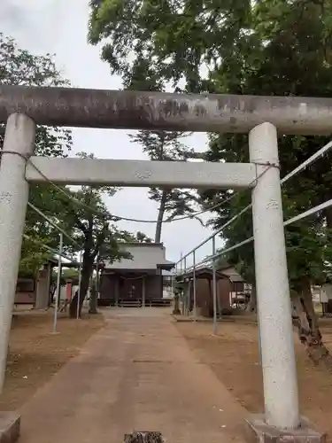 浅間神社の鳥居