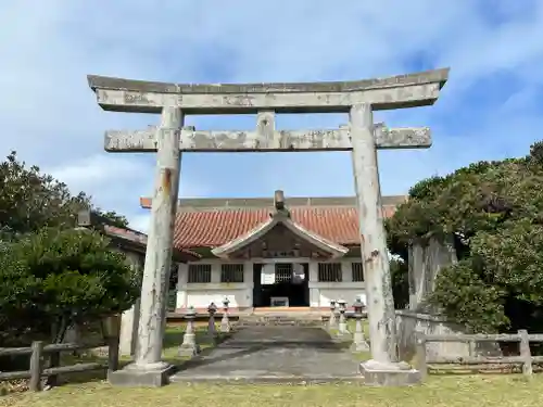 大主神社の鳥居