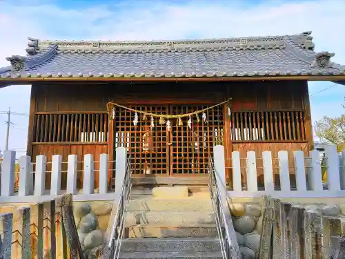 日吉社（小山北切）の本殿・本堂