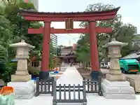 蒲田八幡神社の鳥居
