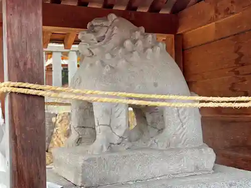 坂城神社の狛犬