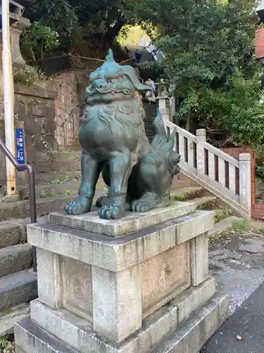 愛宕神社の狛犬