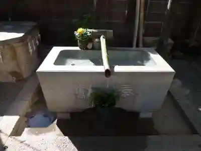 長峯神社の手水舎