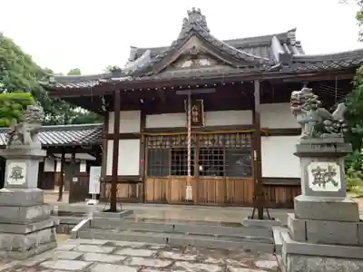八幡社の本殿・本堂