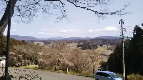 熊野神社の景色