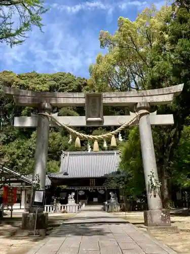 八幡神社松平東照宮の鳥居