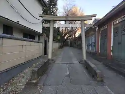 田端八幡神社の鳥居