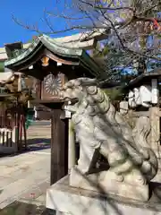 阿部野神社の狛犬