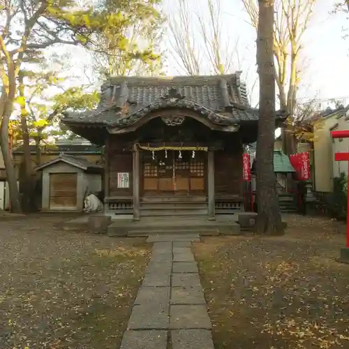 中曽根天祖神社の本殿・本堂