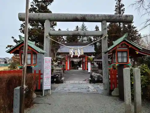 大鏑矢神社の鳥居