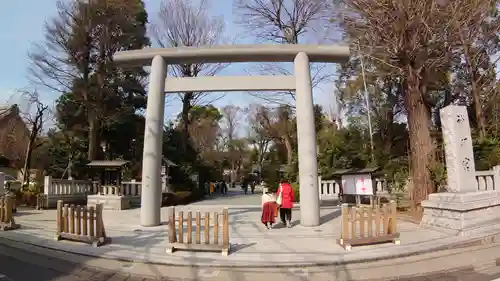 阿佐ヶ谷神明宮の鳥居