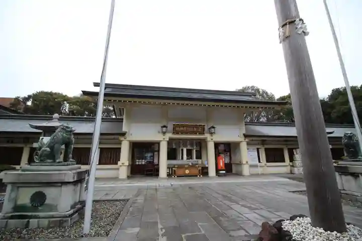 愛知縣護國神社の本殿・本堂