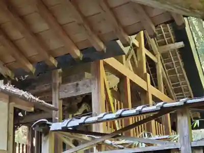 桑原感神社の本殿・本堂