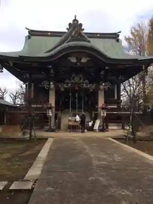 諏訪神社の本殿・本堂