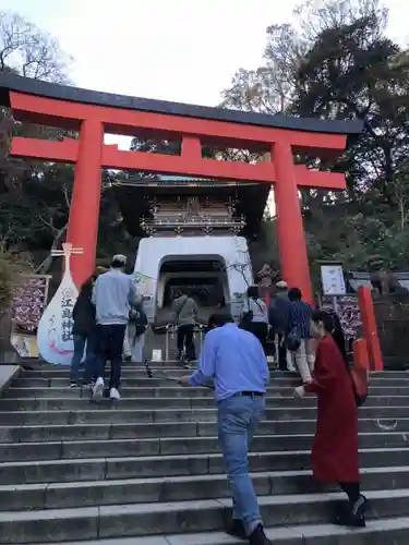 江島神社の鳥居