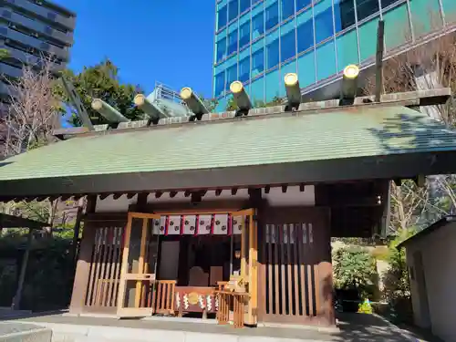  六本木天祖神社の本殿・本堂