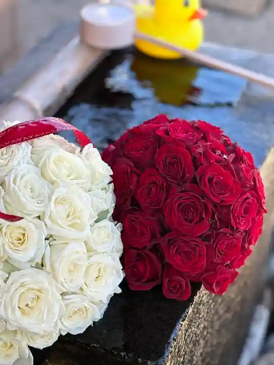 上尾御嶽神社の手水舎