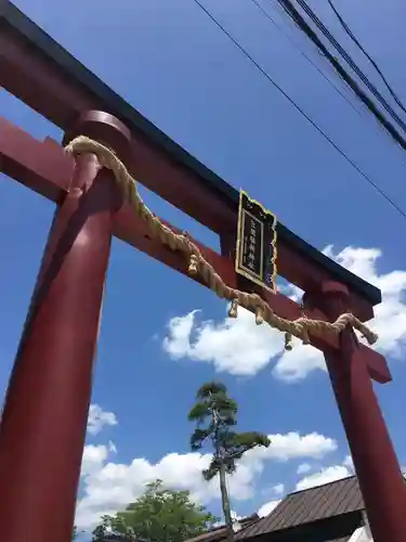 笠間稲荷神社の鳥居