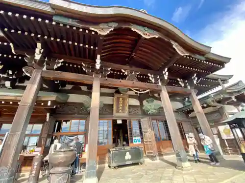 朝護孫子寺の本殿・本堂