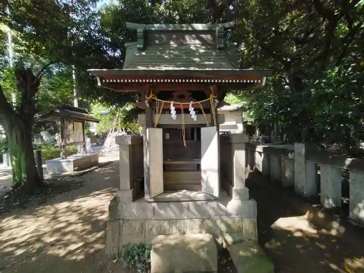 柏諏訪神社の末社・摂社