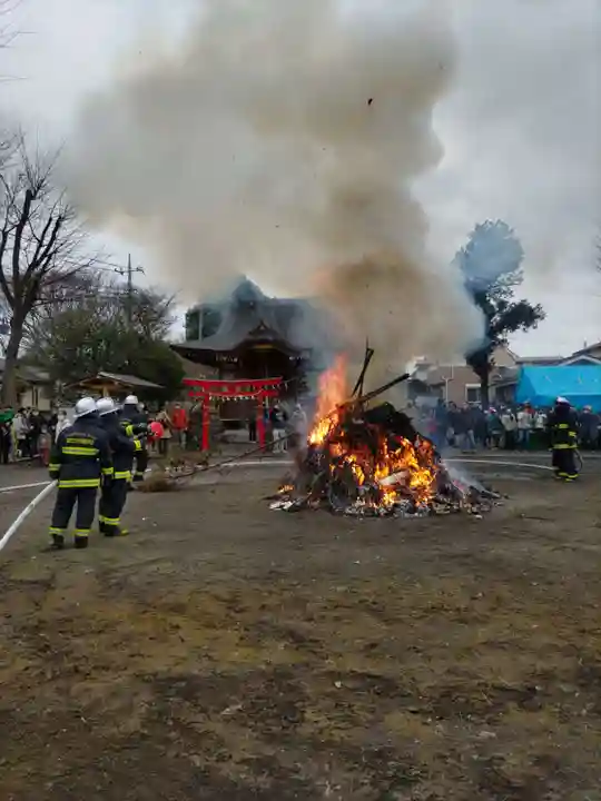 青柳稲荷神社のお祭り