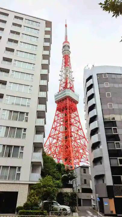 増上寺塔頭 三縁山 宝珠院の周辺