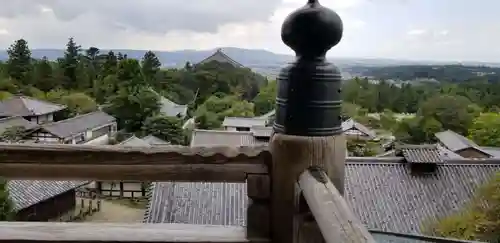 東大寺二月堂の景色