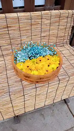 阿邪訶根神社の手水舎